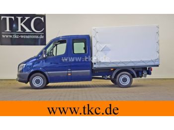 Curtain side van Mercedes-Benz Sprinter 213 313 Doka Pritsche 7-Sitzer #79T217