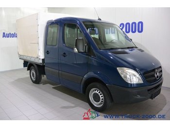 Curtain side van Mercedes-Benz Sprinter 215 CDI Automatik 150 PS 6-Sitzer 76TKM