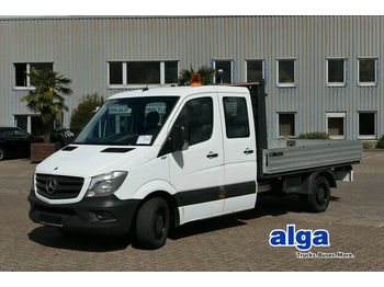 Open body delivery van Mercedes-Benz 316 CDI Sprinter, Doka, 3.4 m. lang, Kugelkopf!