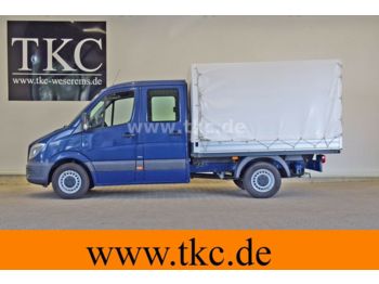 Open body delivery van Mercedes-Benz Sprinter 313 Doka Pritsche 7-Sitzer Klima#79T210