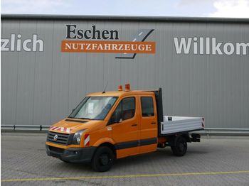 Open body delivery van Volkswagen Crafter TDI, Doka, Kugel AHK, EEV