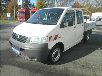 Open body delivery van Volkswagen T5 1.9 TDI (Pritsche defekt) Euro4 Klima AHK ZV