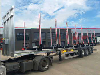 New Forestry trailer, Semi-trailer Benalu Alu-Sattel Kurz- Langholz  Leergewicht 4780 kg: picture 1