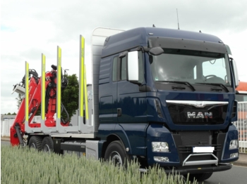 MAN TGX 33.560 - Forestry trailer