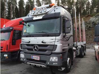 Mercedes-Benz Actros 2660 6x4 - Forestry trailer