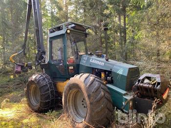 Forestry harvester, Backhoe loader Lännen 740 FOR 1999: picture 1