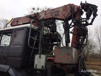 Forestry trailer, Crane truck MAN 27463 6x6: picture 1