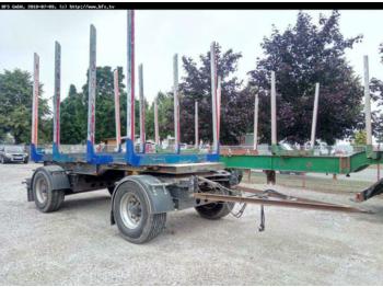 Timber transport Fliegl Anhänger ZPS 180 Luftgefedert