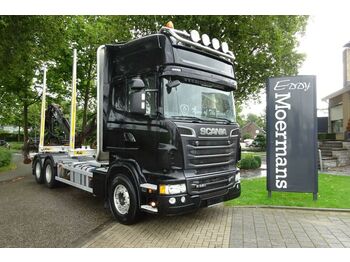 Timber transport Scania R620 6x4