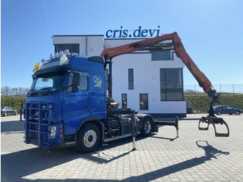 Timber transport Volvo FH 12 460 4x2 * Epsilon S 250 Z plus + Greifer