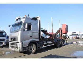 Forestry trailer, Crane truck VOLVO FH D13: picture 1