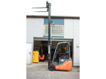 3-wheel front forklift Toyota 8FBET Bj:2011 Batterie Bj:2013-48V- mit 3+Ventil