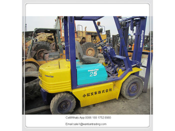 4-wheel front forklift KOMATSU FD25