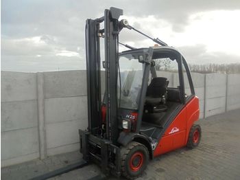 4-wheel front forklift Linde H25D