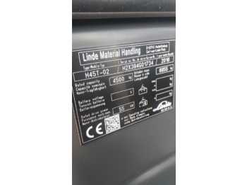 4-wheel front forklift Linde H45T