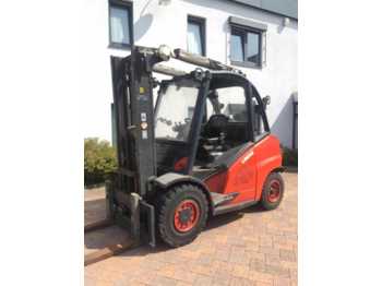 4-wheel front forklift Linde H50D