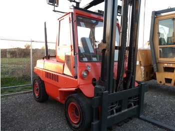 4-wheel front forklift Linde H 60D