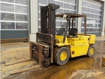 Forklift CAT Diesel Forklift, 2 Stage Mast, Rotating Fork Carriage, Forks
