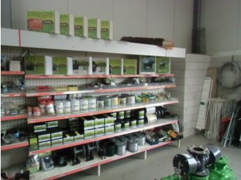 Warehouse equipment New Afrastering en schrikdraad