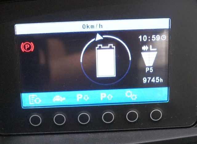 Electric forklift Jungheinrich EFG216