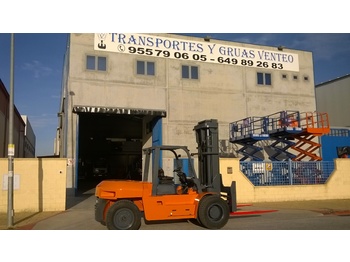 Diesel forklift HELI CPCD100: picture 1
