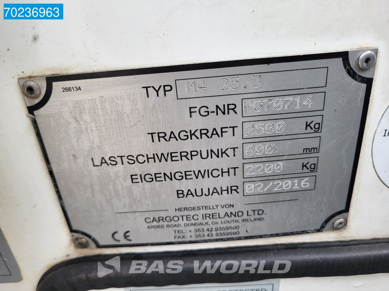 Diesel forklift Moffett M4 25.3 HIAB MOFFET: picture 17