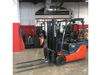 Electric forklift Toyota 8FBET20 - 2To/Contf/3+4Ventil/Triplex4.300mm: picture 1
