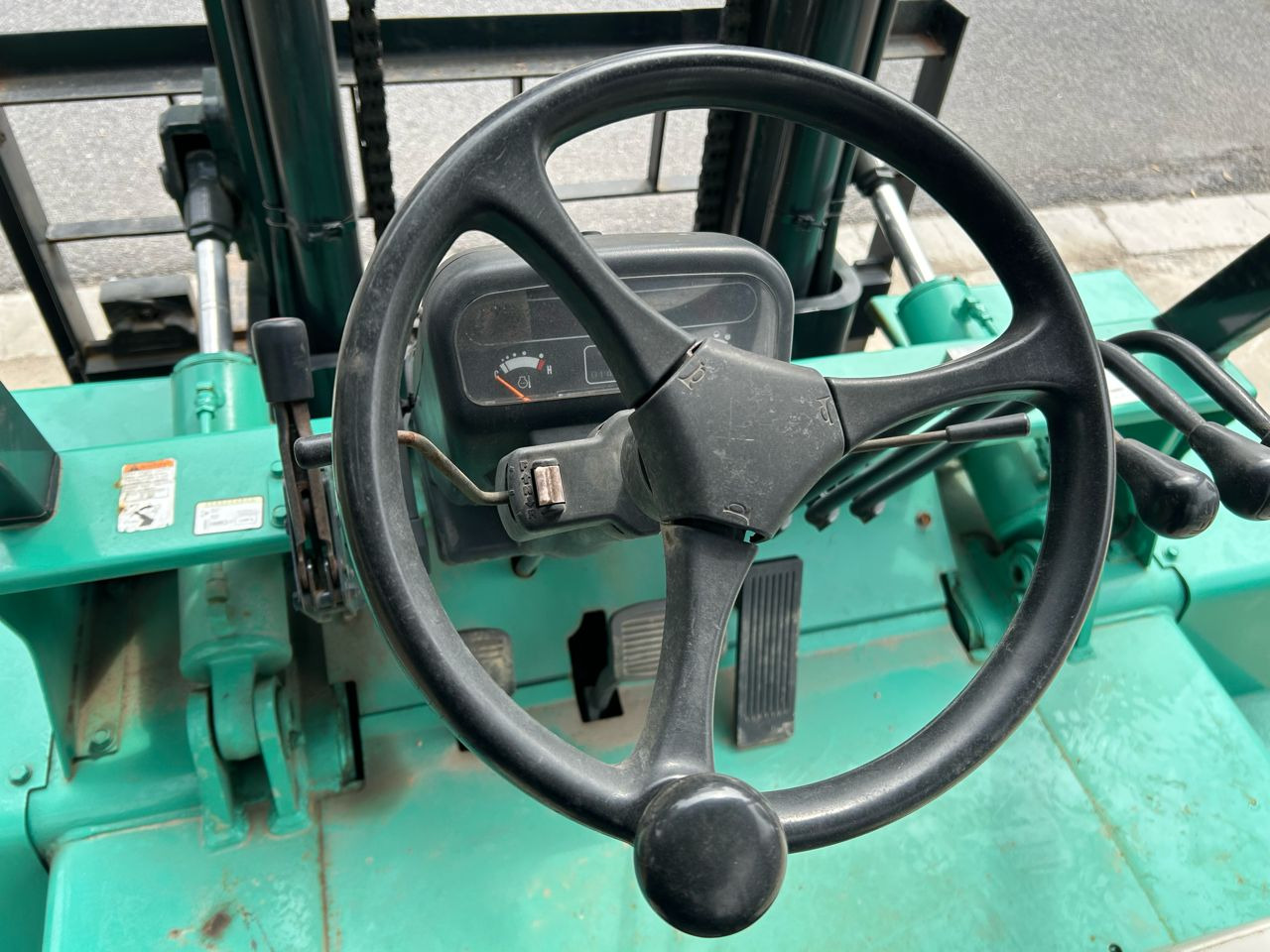 Diesel forklift Used mitsubishi 7ton forklift good quality equipment for sale: picture 7
