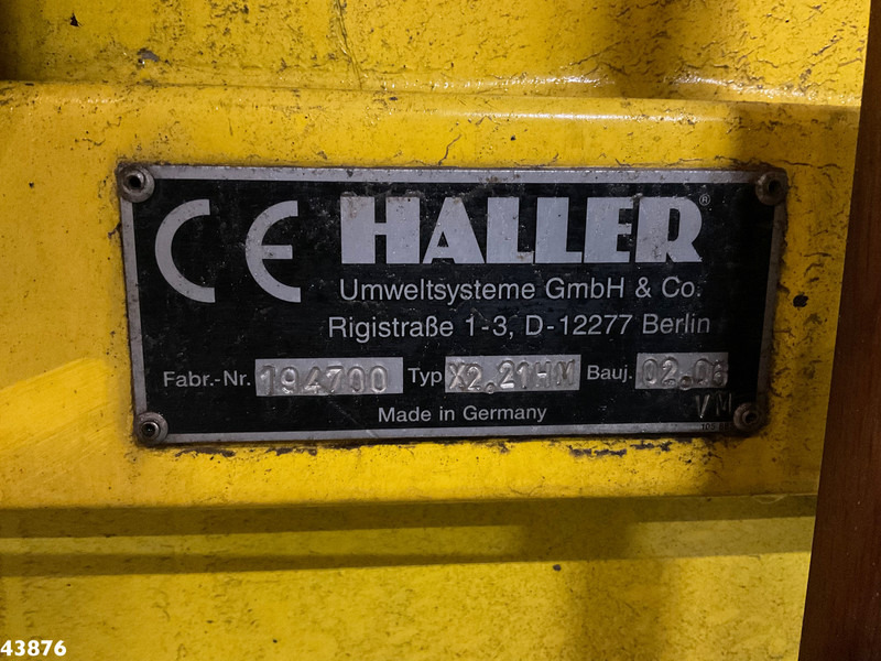 Refuse truck DAF FAG 75 CF 250 Haller 21m³: picture 19