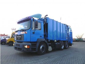 Garbage truck MAN F2000 FE 310 A Müllwagen Schörling, Schüttung