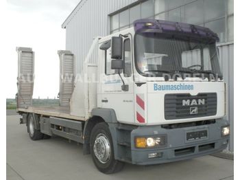 Tow truck MAN 18.280 LE Baumaschinentransporter + Rampen: picture 1