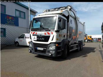Refuse truck MAN TGS 26.320 6X2-2 BL Frontlader HS Millennium 37: picture 1