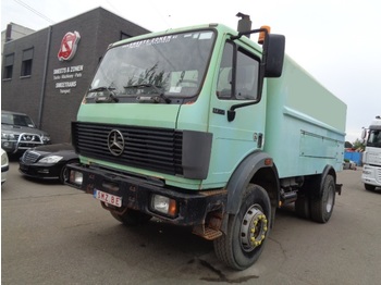 Road sweeper Mercedes-Benz SK 1722 134"km 4x4 belgium truck: picture 1