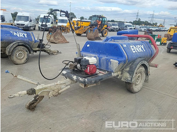  Brendon Bowsers Single Axle Plastic Water Bowser, Pressure Washer - Pressure washer