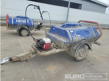  Brendon Bowsers Single Axle Plastic Water Bowser, Pressure Washer - Pressure washer