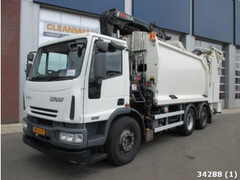 Ginaf C 3127 Hiab 21 ton/meter Kran - Refuse truck