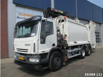 Ginaf C 3127 N with Hiab 21 ton/meter crane - Refuse truck