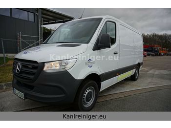 Vacuum truck Mercedes-Benz Sprinter 3,5t + Rockstroh DrainJet100 Spüleinbau