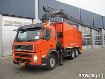 Refuse truck Volvo FM 330 EEV Hiab 21 ton/meter laadkraan: picture 1