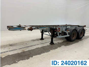 ASCA Skelet 20 ft - Container transporter/ Swap body semi-trailer: picture 1