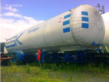 Tanker semi-trailer for transportation of gas AUREPA LNG, Methane, Gas Tank, 45000 Liter, Natural gas, Air Liquide cr: picture 1