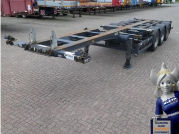 Container transporter/ Swap body semi-trailer Broshuis MULTI SLIDER: picture 1