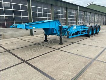 Container transporter/ Swap body semi-trailer Burg 20ft tankcontainer chassis: picture 1