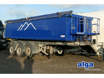 Tipper semi-trailer Carnehl CHKS/A, Alu, 3-Achser, Plane 24m³, SAF-Achsen: picture 1