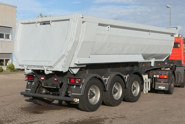 Tipper semi-trailer Ceytech, Stahl, Hardox, 26m³, anliegende Klappe: picture 9