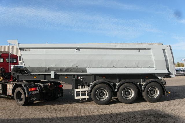 Tipper semi-trailer Ceytech, Stahl, Hardox, 26m³, anliegende Klappe: picture 7