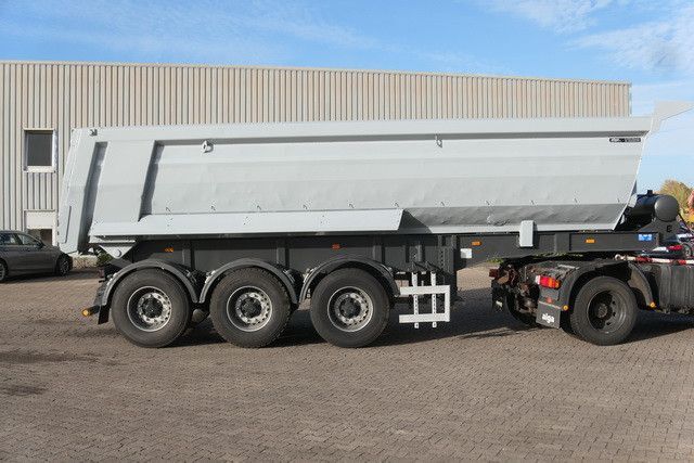 Tipper semi-trailer Ceytech, Stahl, Hardox, 26m³, anliegende Klappe: picture 8