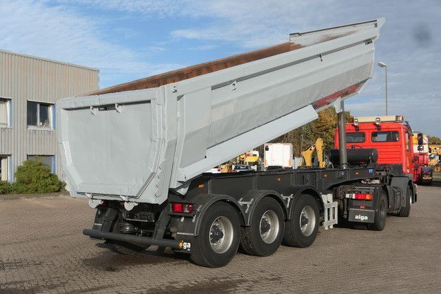 Tipper semi-trailer Ceytech, Stahl, Hardox, 26m³, anliegende Klappe: picture 10