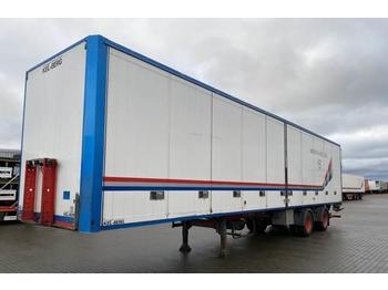 Closed box semi-trailer Kel-Berg Sideåbning Boks Trailer