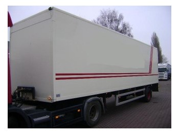 Tracon 1 as city koffer laadklep - Closed box semi-trailer